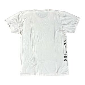 Sky Ting Short Sleeve Tee Shirt White